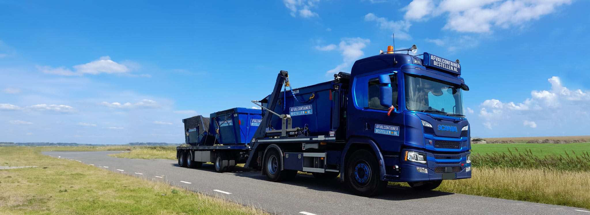 Afvalcontainerbestellen.nl container transport